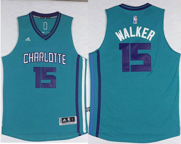 Kemba Walker Charlotte Hornets blue jersey