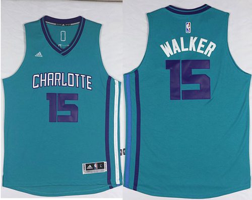 Kemba Walker Charlotte Hornets blue jersey