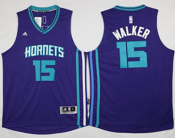 Kemba Walker Charlotte Hornets purple jersey