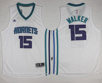 Kemba Walker Charlotte Hornets white jersey
