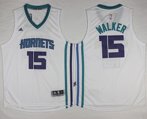 Kemba Walker Charlotte Hornets white jersey