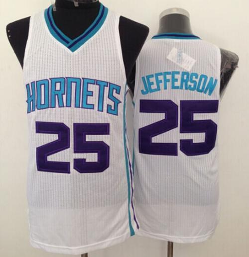 Al Jefferson Charlotte Hornets white jersey