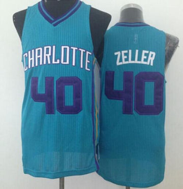 Cody Zeller Charlotte Hornets blue jersey