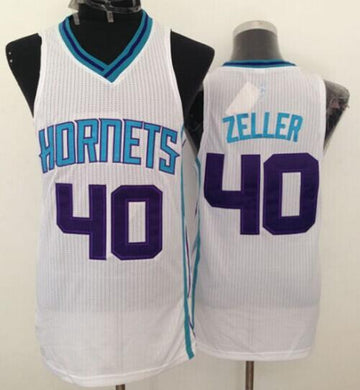 Cody Zeller Charlotte Hornets white jersey