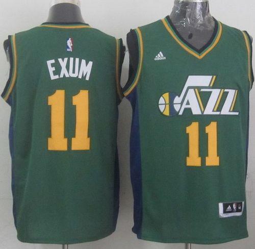 Dante Exum Utah Jazz green jersey
