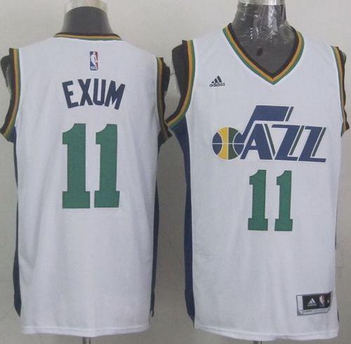 Dante Exum Utah Jazz white jersey