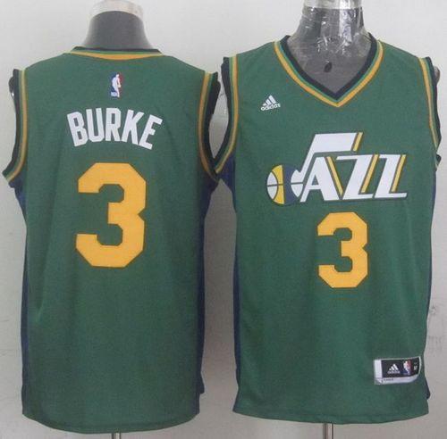 Trey Burke Utah Jazz green jersey