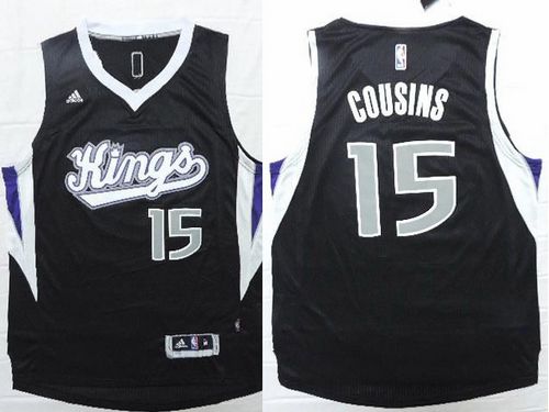DeMarcus Cousins Sacramento Kings black jersey