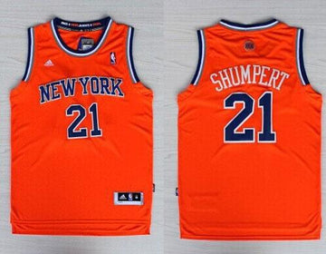 Iman Shumpert New York Knicks orange Alternate jersey