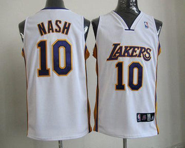 Steve Nash Los Angeles Lakers white jersey