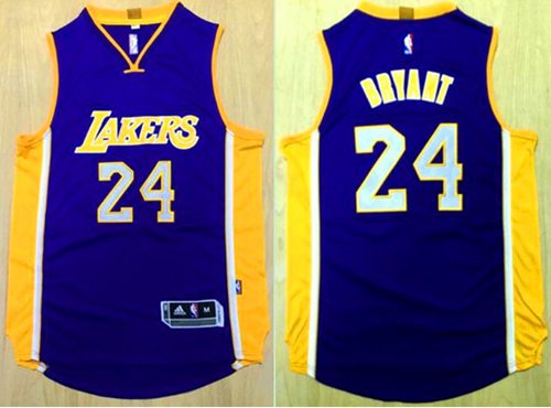 Kobe Bryant Los Angeles Lakers purple jersey