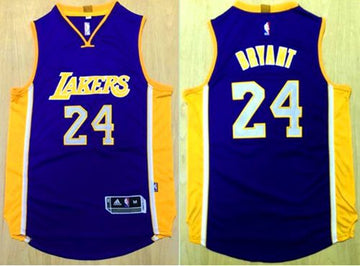 Kobe Bryant Los Angeles Lakers purple jersey