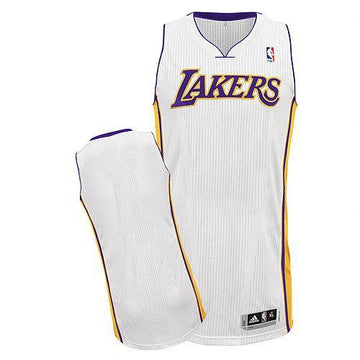 Custom Los Angeles Lakers white jersey