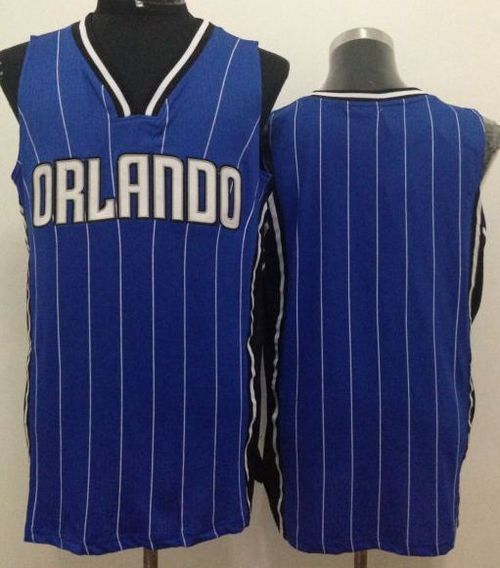 Custom Orlando Magic blue jersey