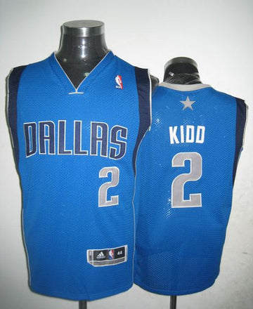 Jason Kidd Dallas Mavericks blue jersey