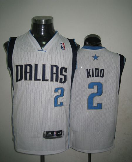 Jason Kidd Dallas Mavericks white jersey