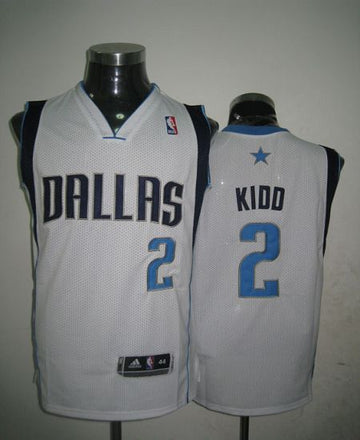 Jason Kidd Dallas Mavericks white jersey