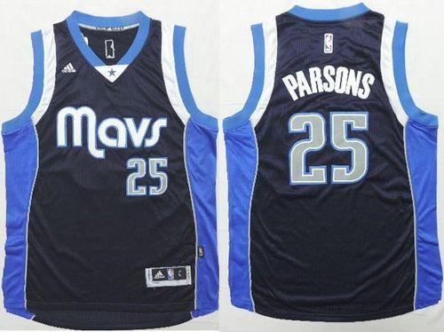 Chandler Parsons Dallas Mavericks navy jersey