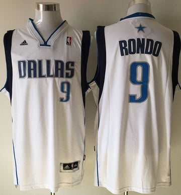 Rajon Rondo Dallas Mavericks white jersey