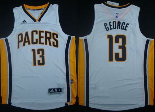 Paul George Indiana Pacers white jersey