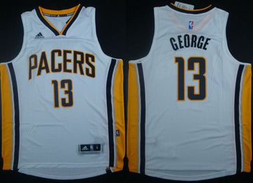 Paul George Indiana Pacers white jersey