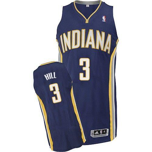 George Hill Indiana Pacers navy Road jersey