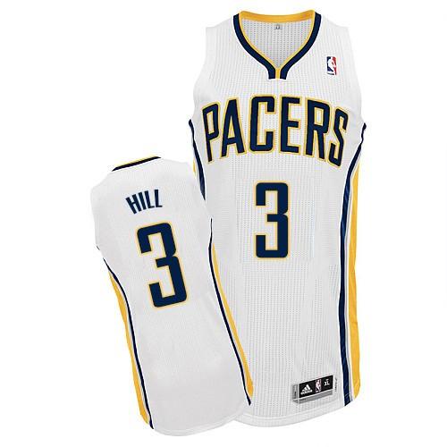 George Hill Indiana Pacers white Road jersey