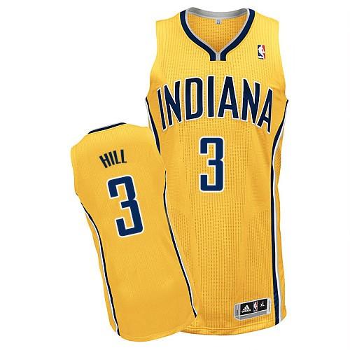 George Hill Indiana Pacers yellow Home jersey