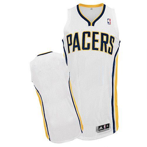 Custom Indiana Pacers white jersey