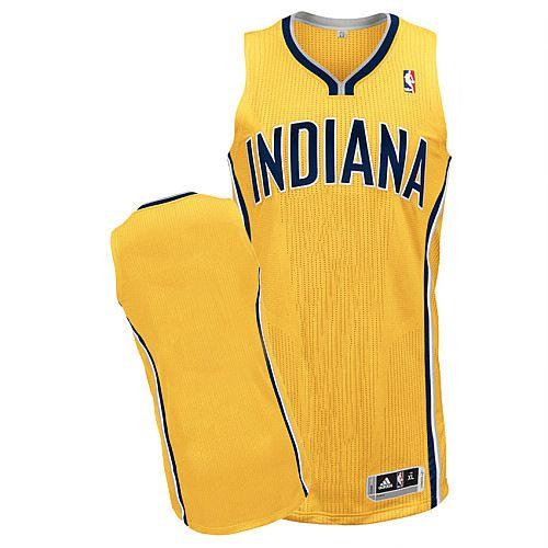 Custom Indiana Pacers yellow jersey