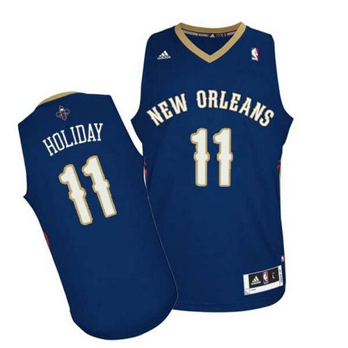 Jrue Holiday New Orleans Pelicans navy jersey