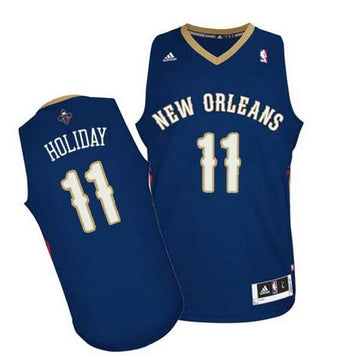 Jrue Holiday New Orleans Pelicans navy jersey