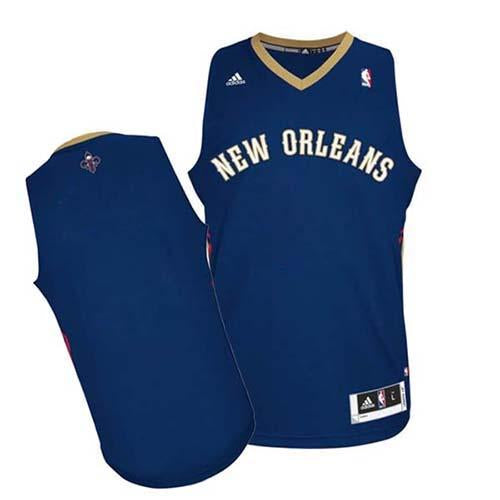 Custom New Orleans Pelicans navy jersey