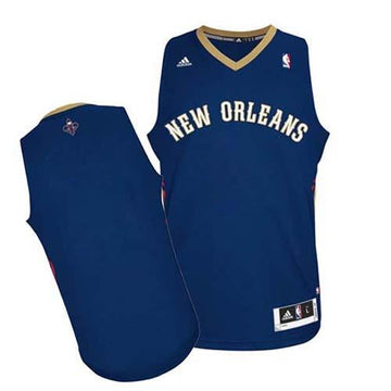 Custom New Orleans Pelicans navy jersey