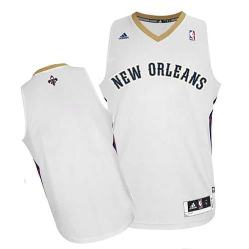 Custom New Orleans Pelicans white jersey