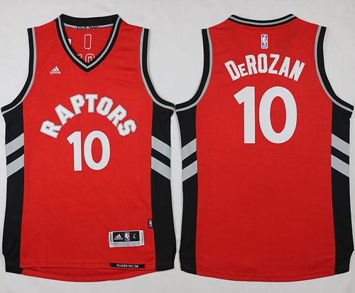 DeMar DeRozan Toronto Raptors red jersey