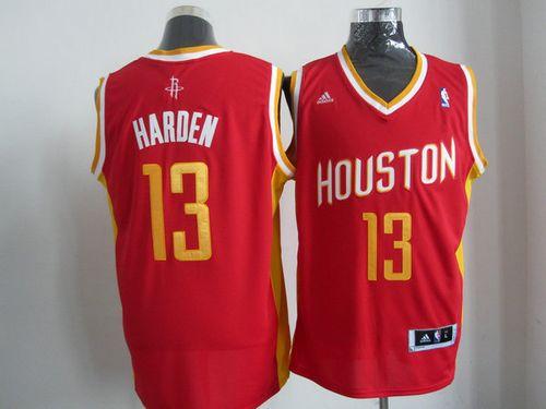 James Harden Houston Rockets red Alternate jersey