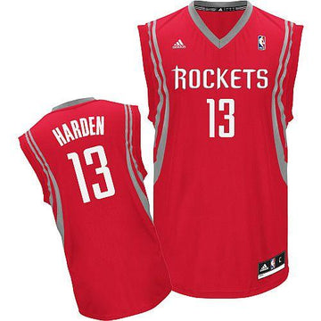 James Harden Houston Rockets red Road jersey