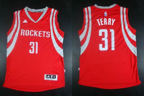 Jason Terry Houston Rockets red Road jersey