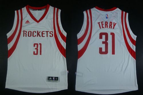 Jason Terry Houston Rockets white Road jersey