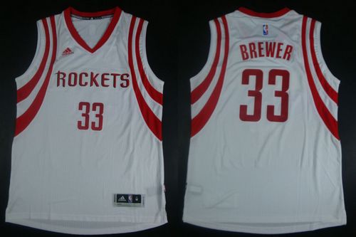 Corey Brewer Houston Rockets white Road jersey