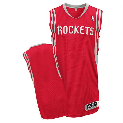 Custom Houston Rockets red Road jersey