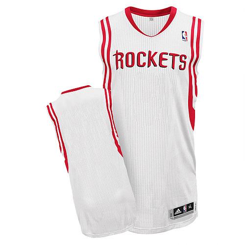 Custom Houston Rockets white Home jersey