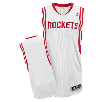 Custom Houston Rockets white Home jersey