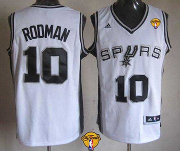 Dennis Rodman San Antonio Spurs white jersey