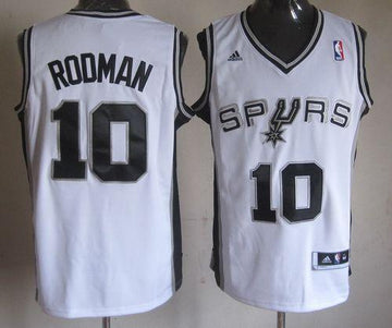 Dennis Rodman San Antonio Spurs white jersey