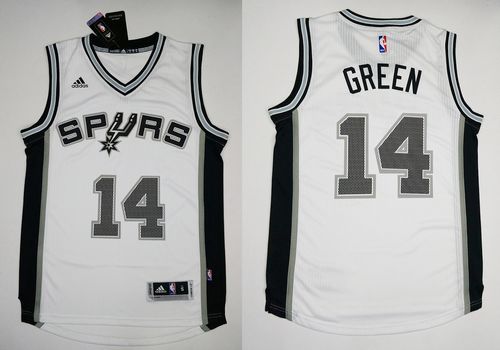 Danny Green San Antonio Spurs white jersey