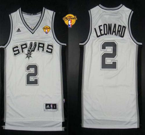 Kawhi Leonard San Antonio Spurs white jersey
