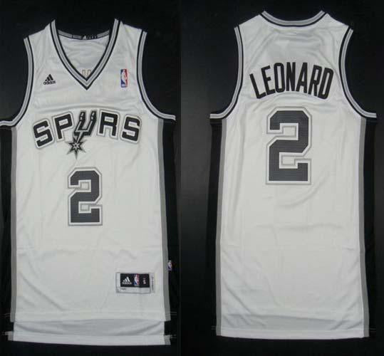Kawhi Leonard San Antonio Spurs white jersey