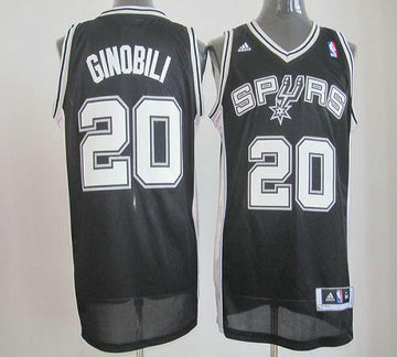 Manu Ginobili San Antonio Spurs black jersey